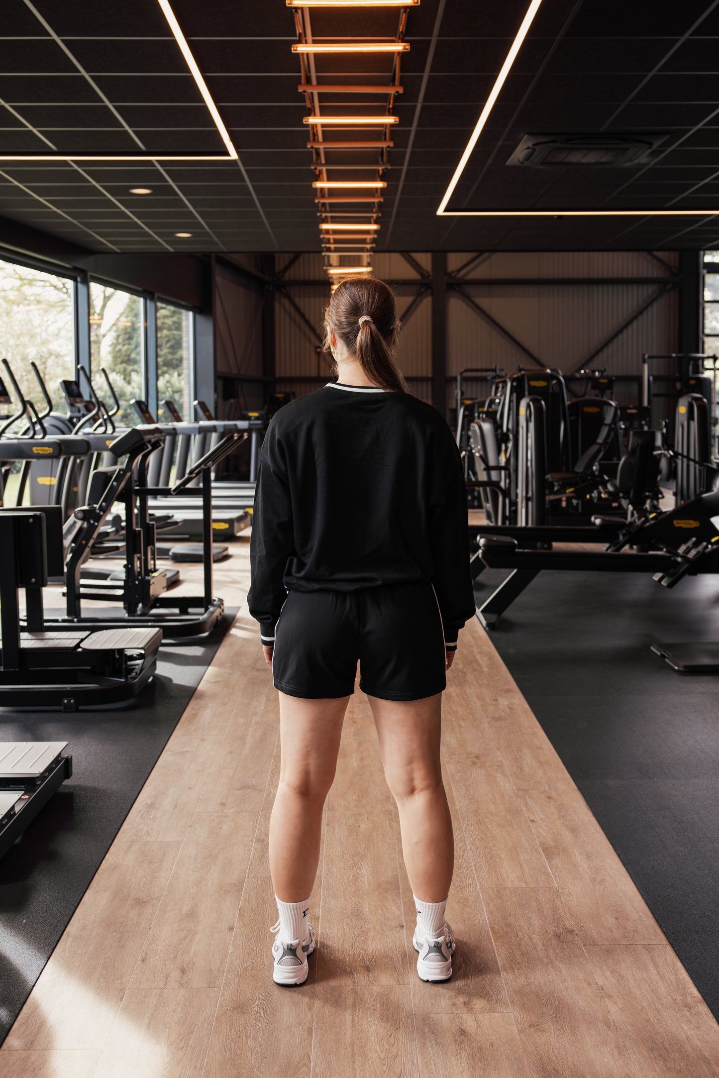 SORA jogger shorts Midnight Black