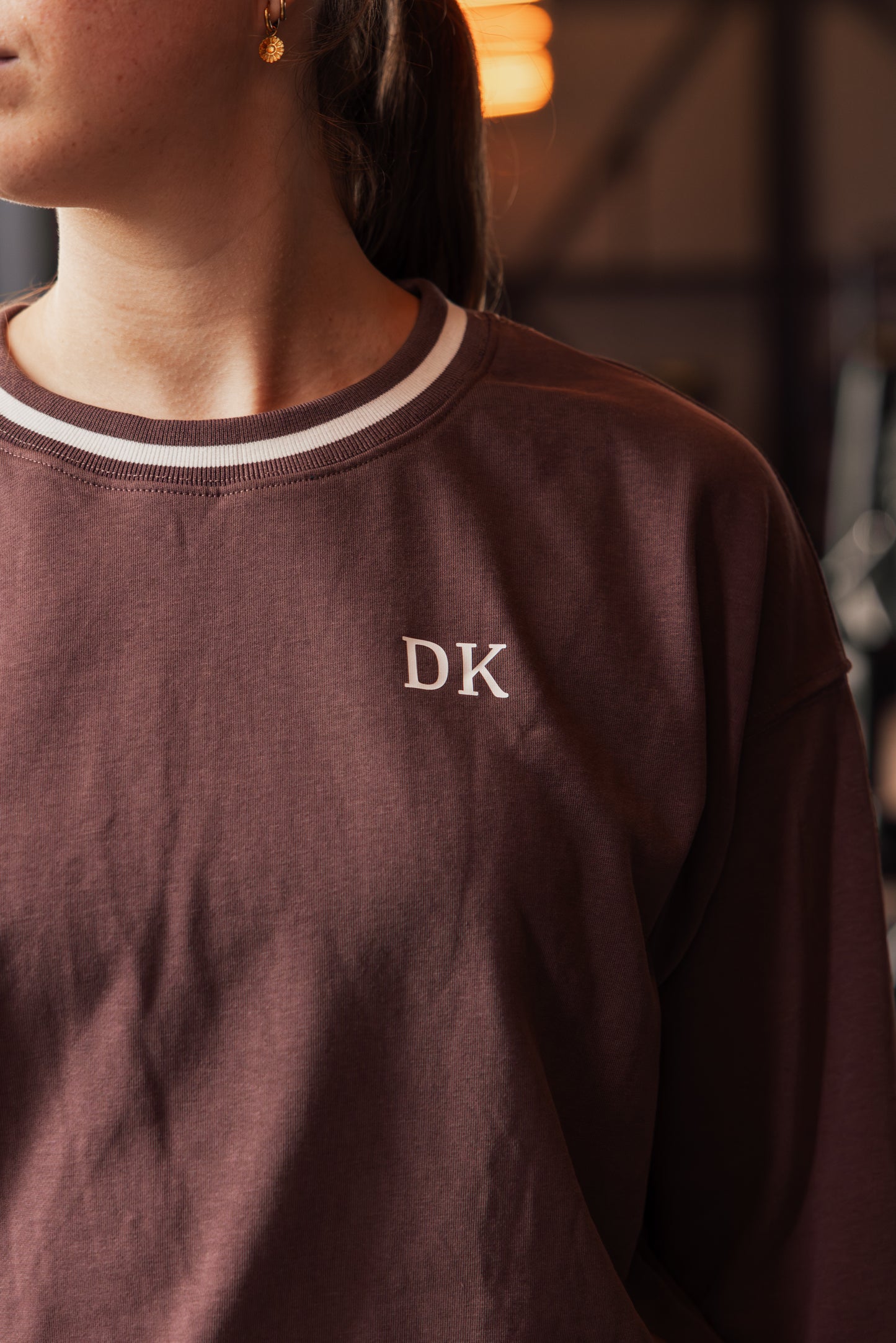 SORA sweater Espresso brown