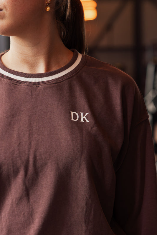 SORA sweater Espresso brown