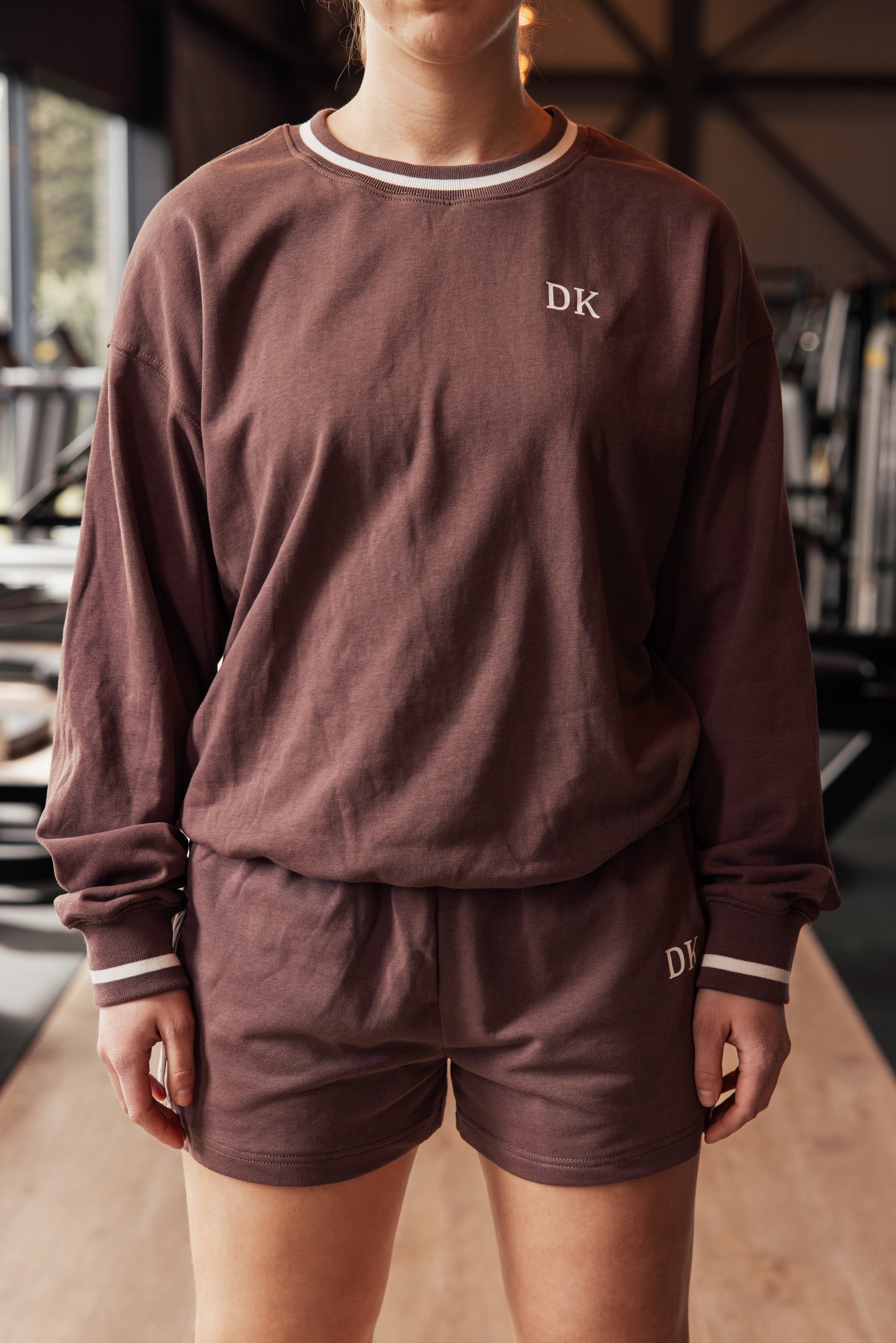 SORA Jogger shorts Espresso Brown