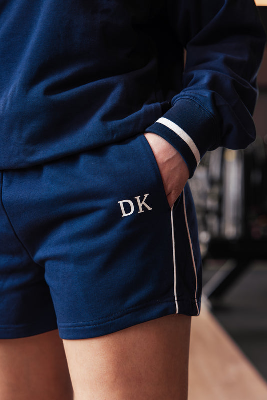 SORA jogger shorts Navy Estate